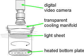 Experimental setup schematic